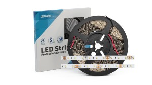 Taśma LED PRO 3Y 3528 SMD Biała Ciepła, 4.8W, 300 LED