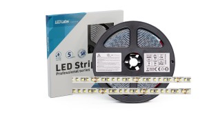 Taśma LED PRO 3Y 24V 128 LED/m 2835 SMD Biała Ciepła 12W, 130lm/W, 640 LED