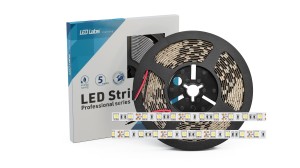 Taśma PRO 3Y 12V 300 LED 5050 SMD 12W WW IP65HS