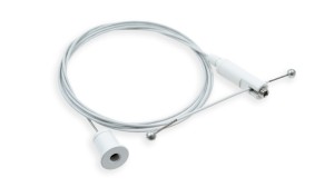 ZAWIESIE DWUSTRONNE - KOMPLET 3000 mm/100mm biały
