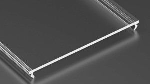 Klosz do profilu LED LUMINES SWIDE PMMA transparentny 3 m